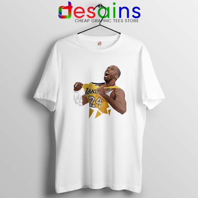 Kobe Bryant Lakers Jersey Art Tshirt