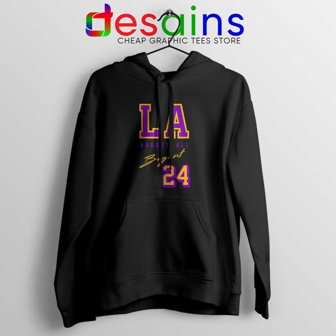 LA Lakers Bryant Legend Black Hoodie NBA Kobe Bryant RIP Hoodies