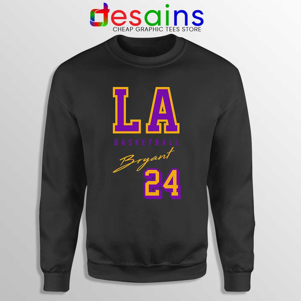 LA Lakers Bryant Legend Sweatshirt NBA Kobe Bryant RIP