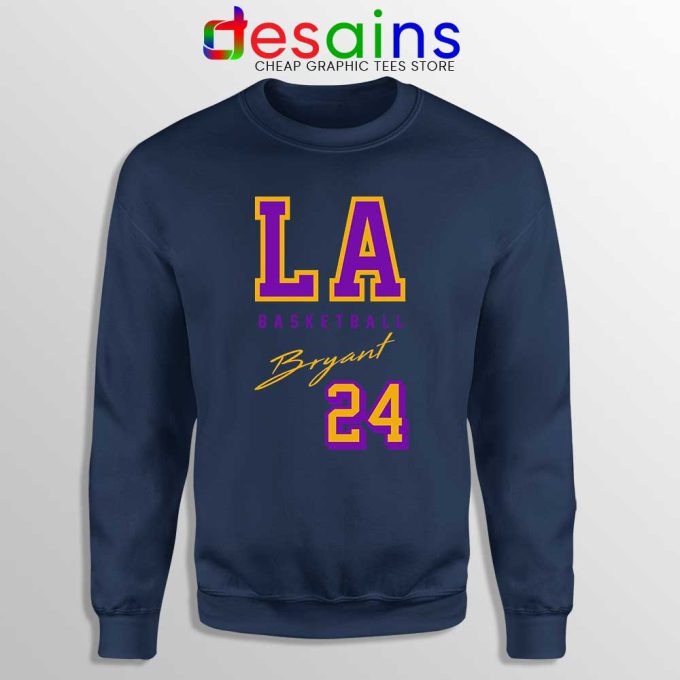 LA Lakers Bryant Legend Sweatshirt NBA Kobe Bryant RIP Sweaters