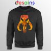 Mandalorian Hunter Logo Sweatshirt The Mandalorian Symbol Sweaters