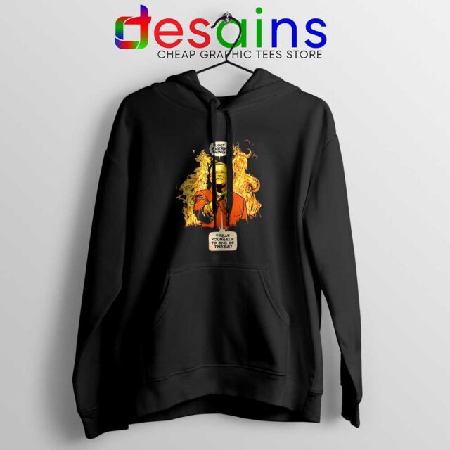 Morrison Handshake Fire Hoodie