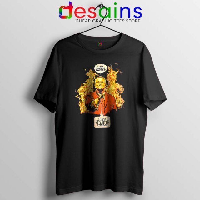 Morrison Handshake Fire Tshirt