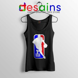 NBA Logo Kobe Bryant Black Tank Top NBA Merch Mamba Tops