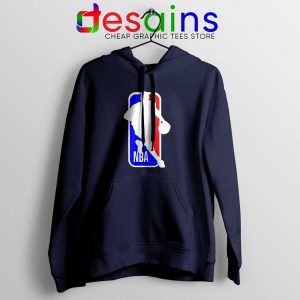 NBA Logo Kobe Bryant Navy Hoodie NBA Merch Mamba Hoodies