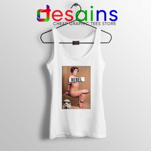 Naked Princess Leia Tank Top Star Wars Merch Tops S-3XL