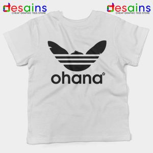 Ohana Three Stripes Kids Tshirt Stitch Ohana Adidas Youth Tees S-XL