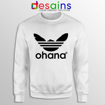 Ohana Three Stripes Sweatshirt Stitch Ohana Adidas Sweaters S-3XL