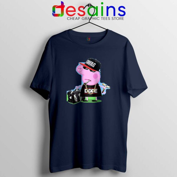 Peppa Pig Swag Navy Tshirt Peppa Pig Adventure Tee Shirts