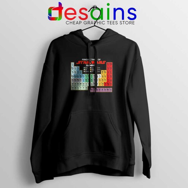 Periodic Table of Star Wars Hoodie