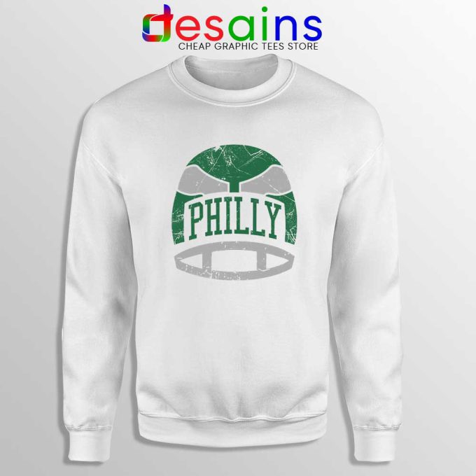 Philly Retro Helmet Sweatshirt Philadelphia Eagles Sweater S-3XL