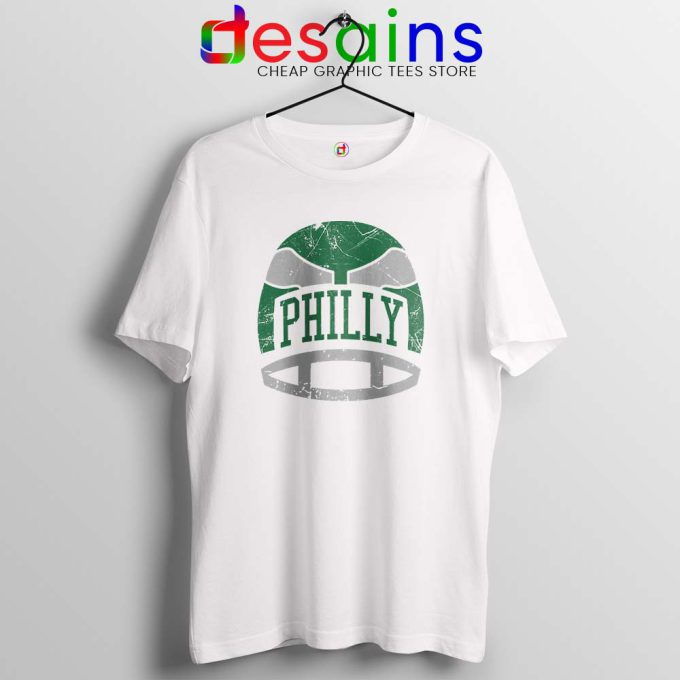 Philly Retro Helmet Tshirt Philadelphia Eagles Tee Shirts S-3XL