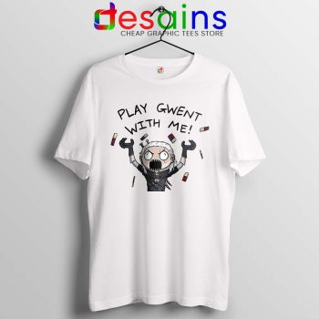 Play Gwent With Me Tshirt The Witcher 3 Wild Hunt Tee Shirts S-3XL