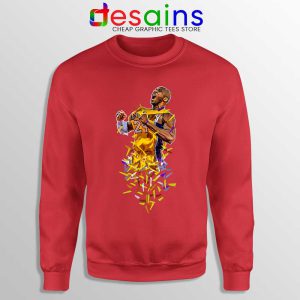 RIP Kobe Bryant Celebration Red Sweatshirt NBA Kobe Bryant Merch