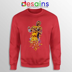 RIP Kobe Bryant Celebration Red Sweatshirt NBA Kobe Bryant Merch