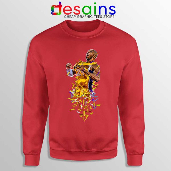 RIP Kobe Bryant Celebration Red Sweatshirt NBA Kobe Bryant Merch