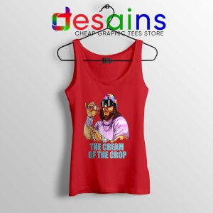 Randy Savage Macho Man Red Tank Top Randy Savage Tops