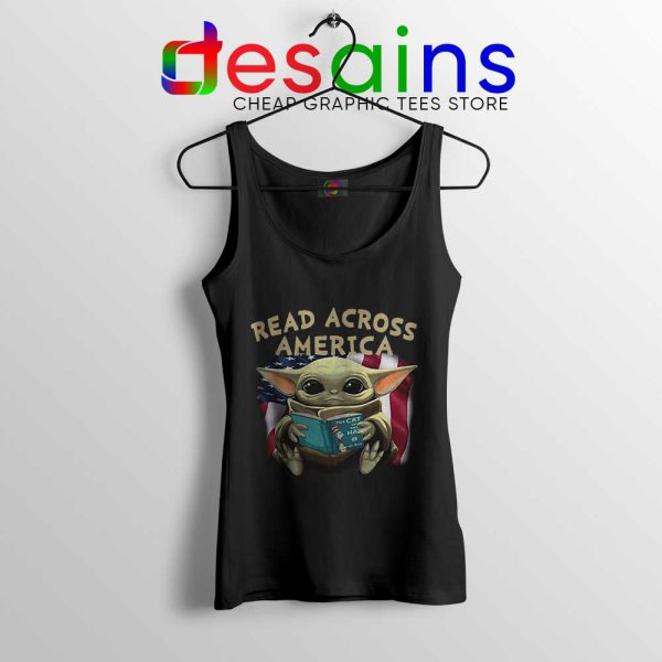 Read Across America Baby Yoda Tank Top Star Wars Tops S-3XL