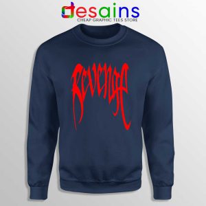Revenge XXXTentacion Navy Sweatshirt XXXTentacion mixtape Sweaters
