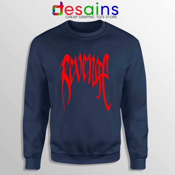 Revenge XXXTentacion Navy Sweatshirt XXXTentacion mixtape Sweaters