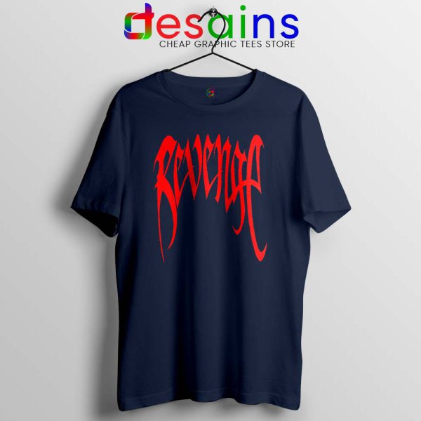 Revenge XXXTentacion Navy Tshirt Song XXXTentacion Tee Shirts