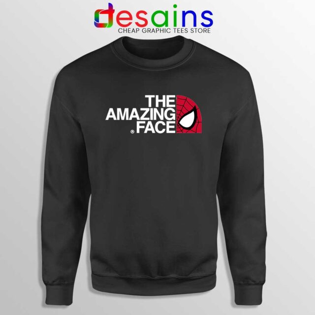 Spider Man The Amazing Face Sweatshirt