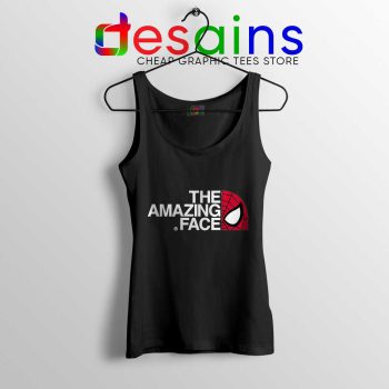 Spider Man The Amazing Face Tank Top The North Face Tops S-3XL