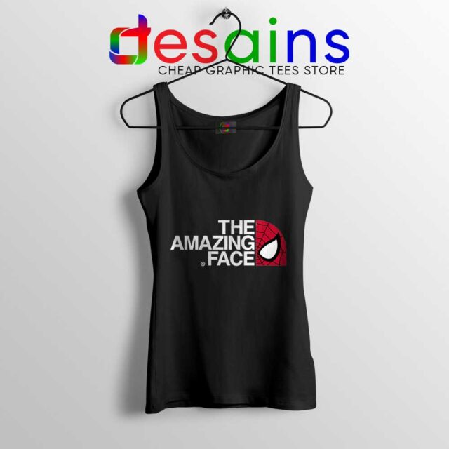 Spider Man The Amazing Face Tank Top