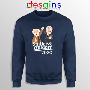 Statler and Waldorf 2020 Navy Sweatshirt Muppet Sweater S-3XL