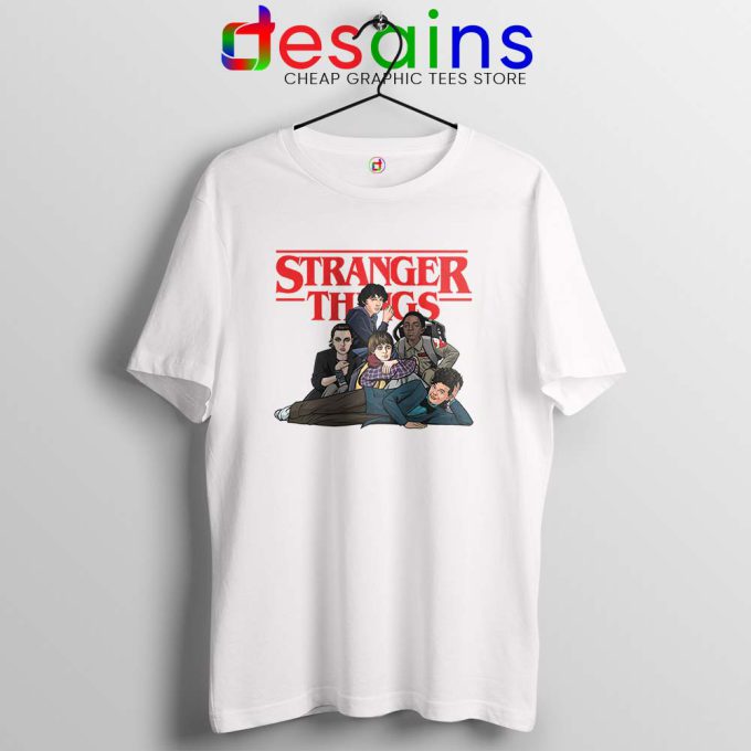 Stranger Club Tshirt Netflix Stranger Things Merch Tee Shirts S-3XL