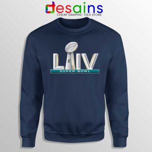 Super Bowl 54 2020 Navy Sweatshirt Super Bowl LIV Sweaters S-3XL