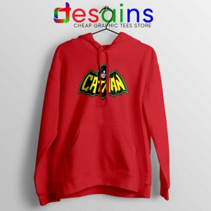 The Catman Peter Criss Red Hoodie Kiss Band Hoodies