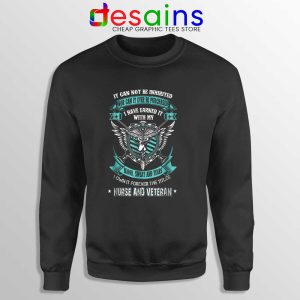 USA Nurse Veteran Sweatshirt Veterans Day Gifts Sweater S-3XL