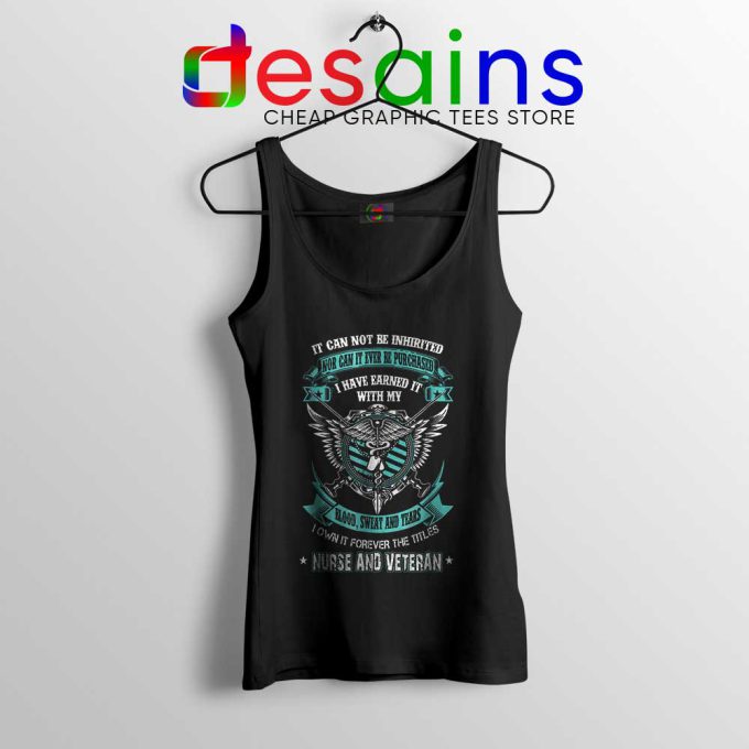 USA Nurse Veteran Tank Top