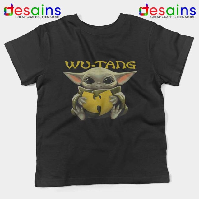 Wu Tang Clan Baby Yoda Kids Tshirt