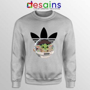 Adidas Star Wars Yoda Baby Sport Grey Sweatshirt The Child Jedi Sweaters