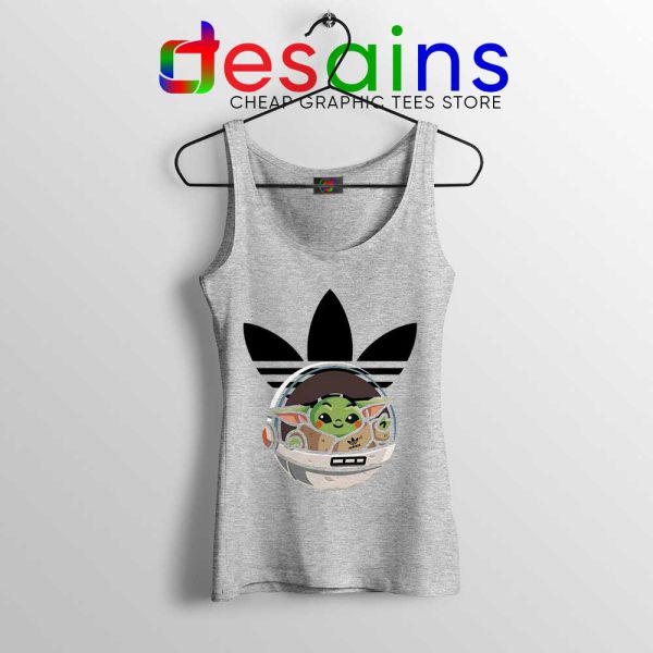 Adidas Star Wars Yoda Baby Tank Sport Grey Top The Child Jedi Tops