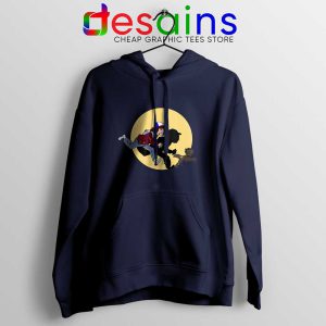 Adventures of Dustin and Durt Navy Hoodie Stranger Things Hoodies