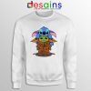 Baby Stitch Yoda Sweatshirt Disney The Mandalorian Sweaters S-3XL