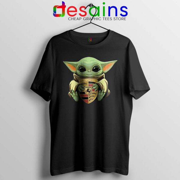 Baby Yoda Porsche Logo Tshirt - Image 4