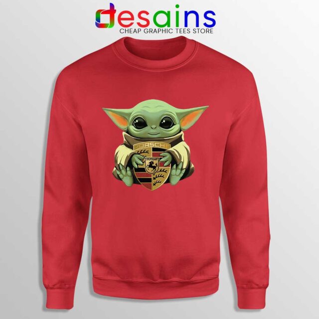 Baby Yoda Porsche Logo Sweatshirt