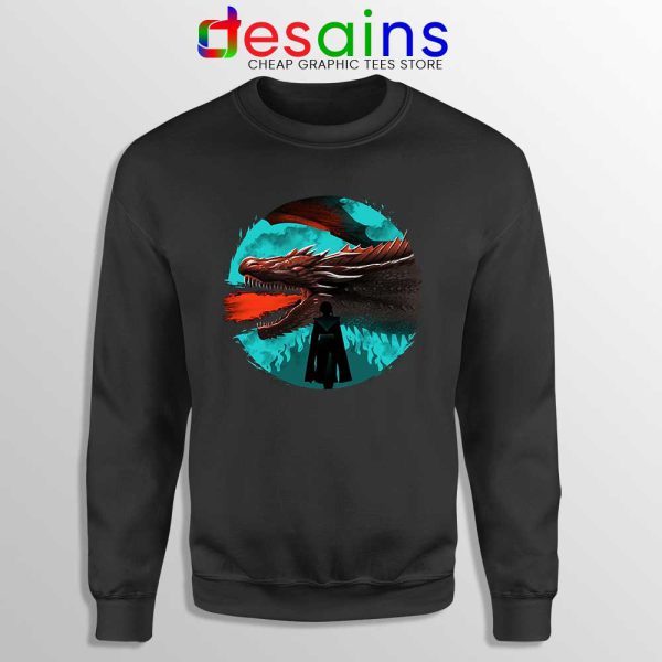 Best Dracarys Dragon Art Sweatshirt Daenerys Targaryen Sweaters S-3XL