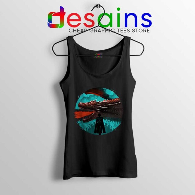 Gym Dracarys Dragon Art Tank Top Daenerys Targaryen