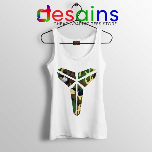 Style Black Mamba Logo Army Tank Top Kobe NBA