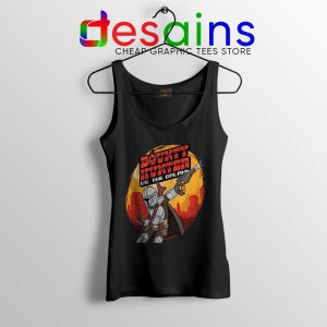 Bounty Hunter vs The Galaxy Black Tank Top The Mandalorian Tops