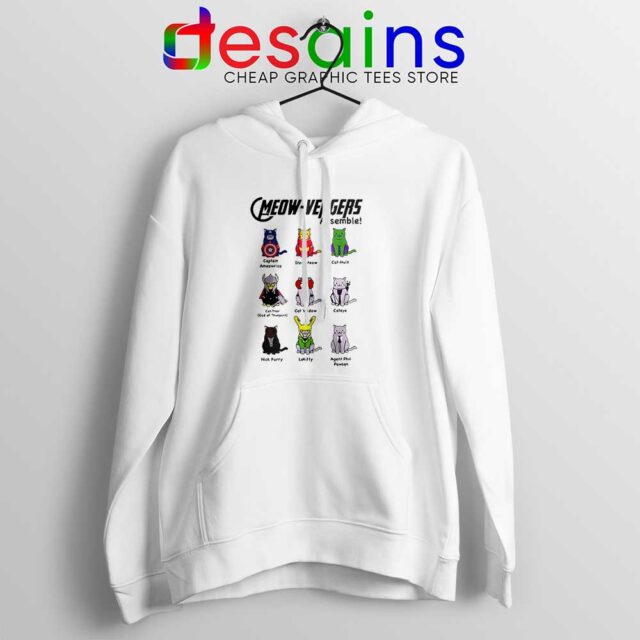 Cats Meow Avengers Assemble Hoodie