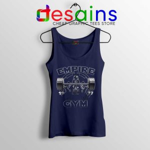 Darth Vader Empire Gym Navy Tank Top Star Wars Gym Tops