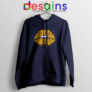 Dirty Honey Logo Merch Navy Hoodie American Rock Band Hoodies