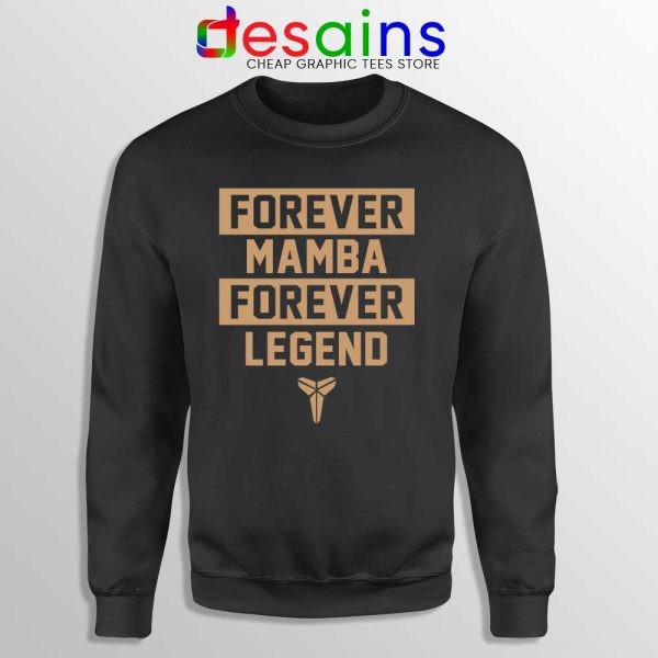 Forever Mamba Forever Legend Sweatshirt RIP Kobe Bryant Sweaters