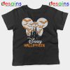 Halloween Cinderella Castle Kids Tshirt Walt Disney Logo Youth Tees S-XL